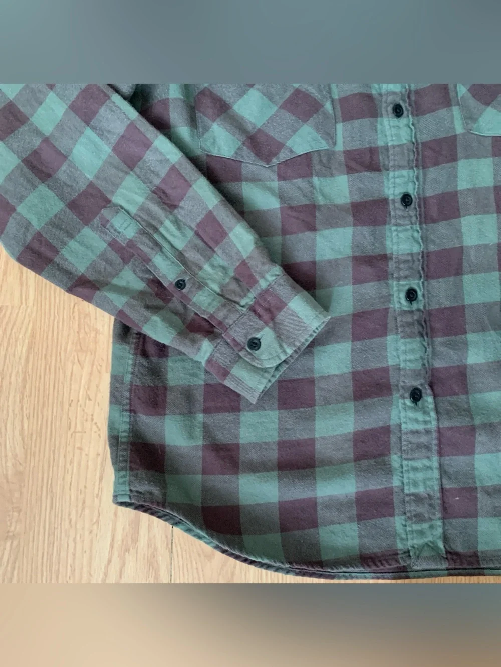 2 J.Crew Shirtings Tailored Fit Buffalo Plaid Flannel Shirts Y2K Western Country